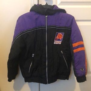 90s Vintage Phoenix suns puffer jacket